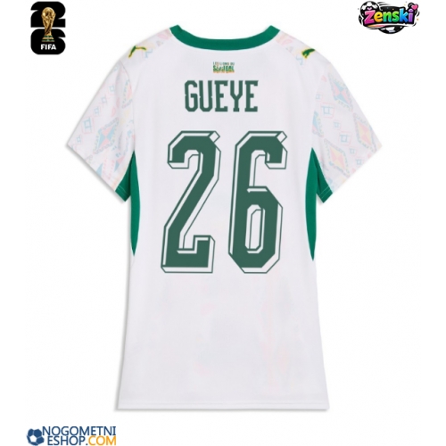 Ženski Nogometni dresi Senegal Pape Gueye #26 Domači SP 2026 Kratek Rokav